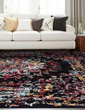 Multicolor 7' 10 x 7' 10 Penrose Square Area Rug