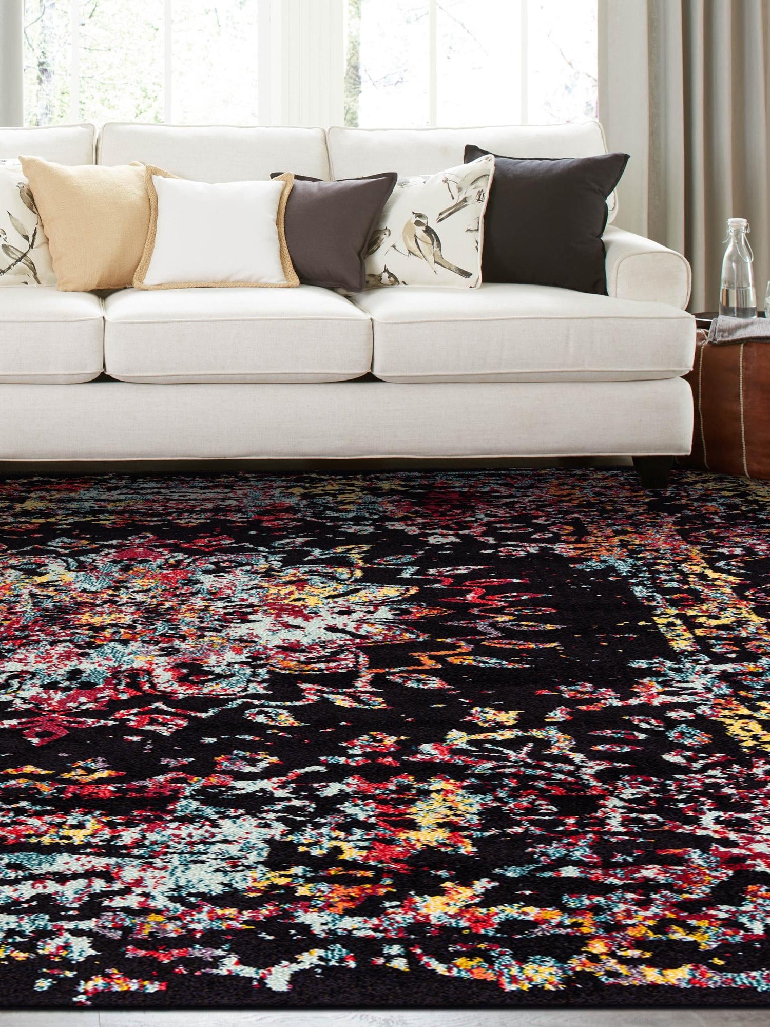 Multicolor 10' x 10' Penrose Square Area Rug