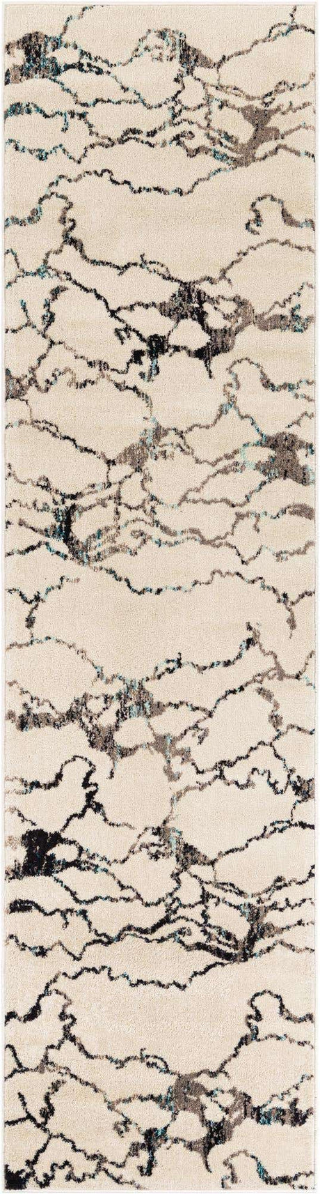 Ivory 2' 7 x 10' Penrose Runner Area Rug