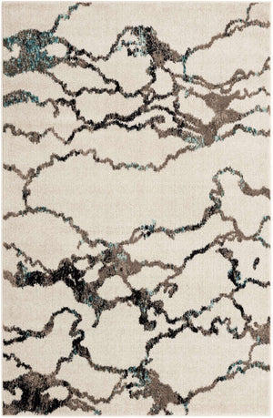 Ivory 5' 3 x 8' Penrose Rectangle Area Rug