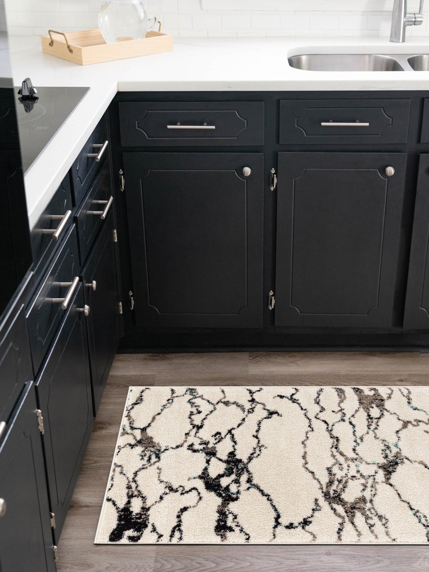 Ivory 2' x 6' 1 Penrose Runner Area Rug