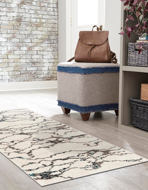Ivory 2' 7 x 10' Penrose Runner Area Rug