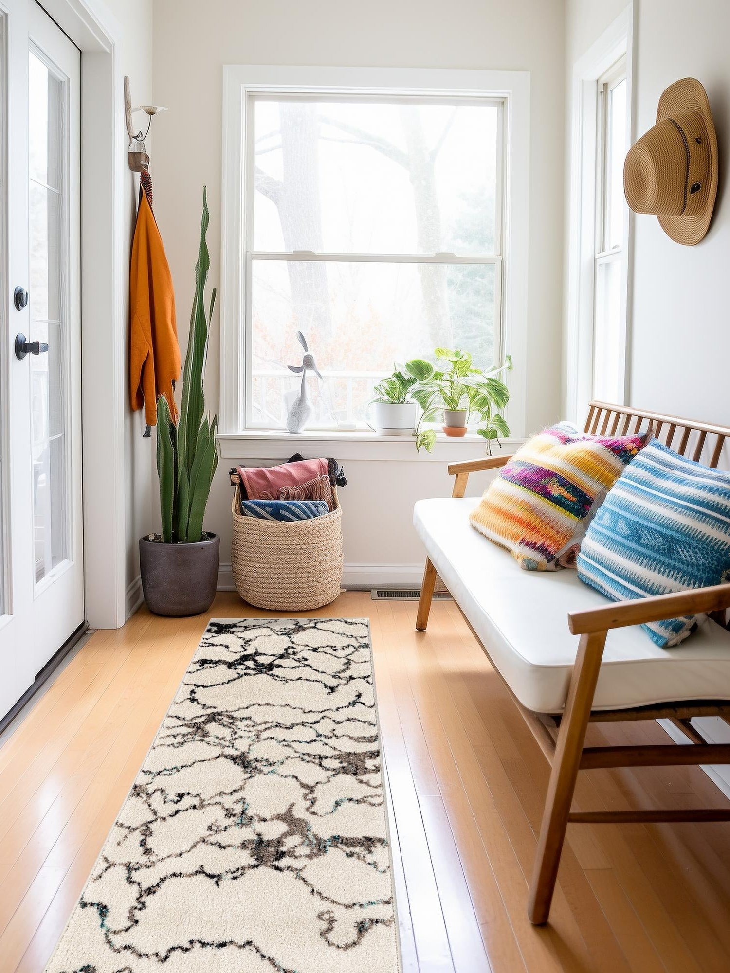 Ivory 2' 7 x 10' Penrose Runner Area Rug