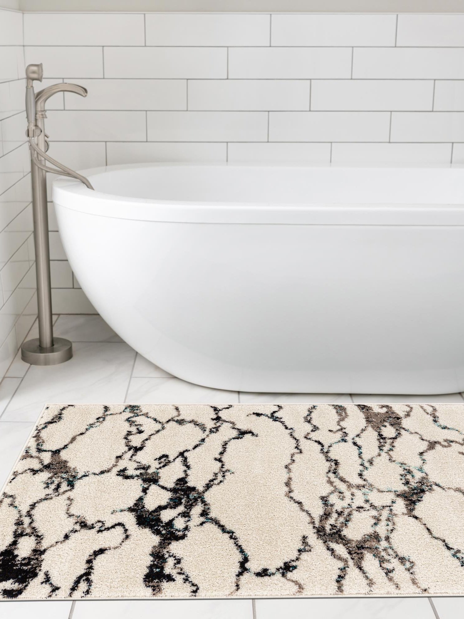 Ivory 2' 7 x 10' Penrose Runner Area Rug