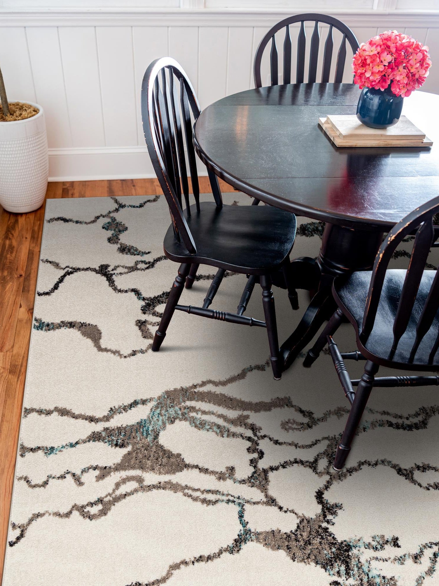 Ivory 10' x 10' Penrose Square Area Rug