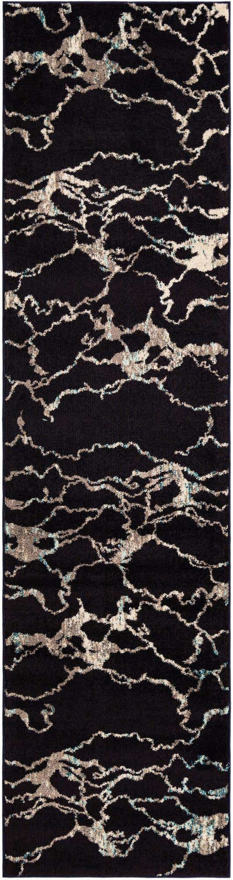 Navy Blue 2' 7 x 10' Penrose Runner Area Rug
