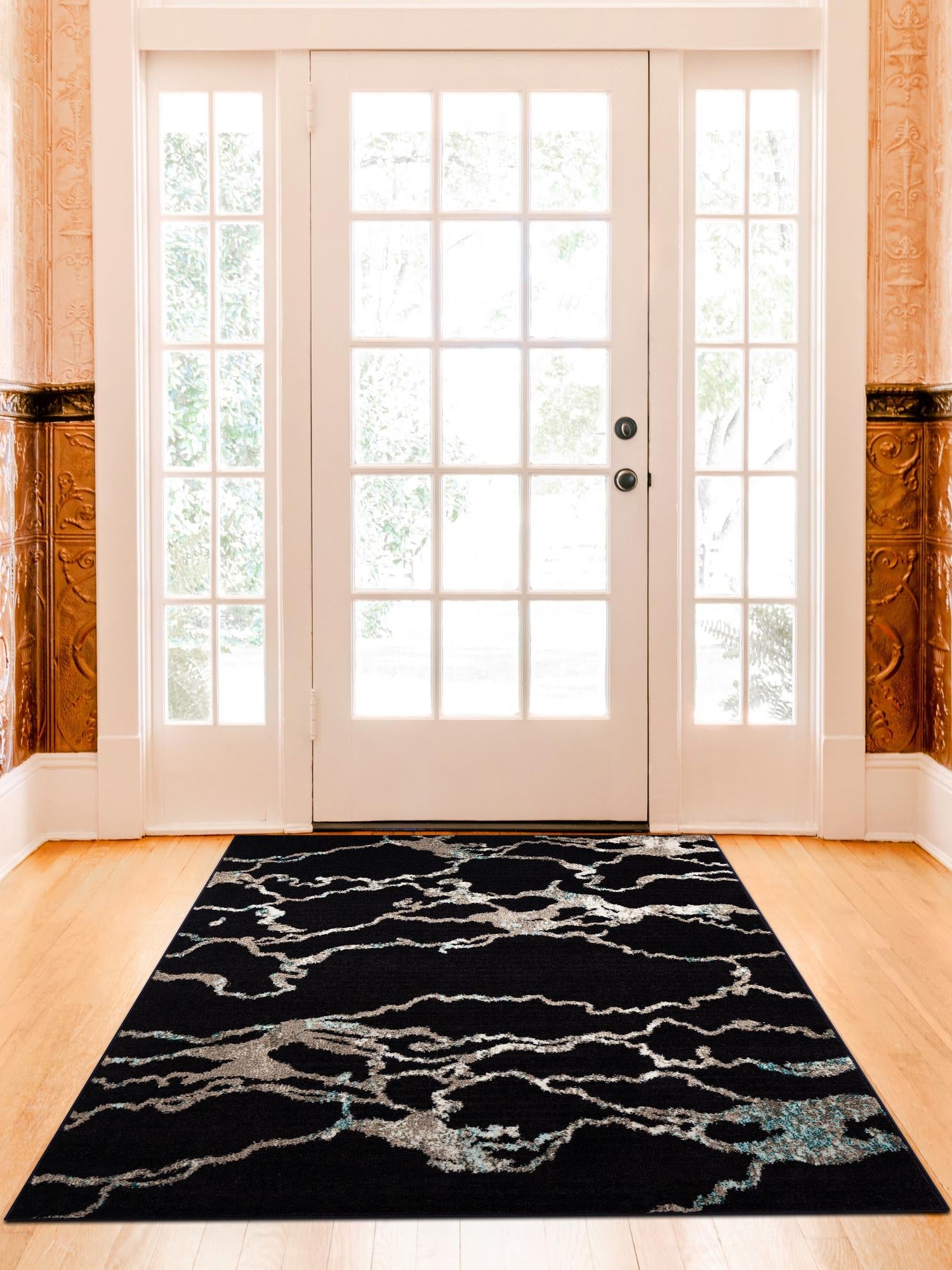 Navy Blue 2' x 3' 1 Penrose Rectangle Area Rug