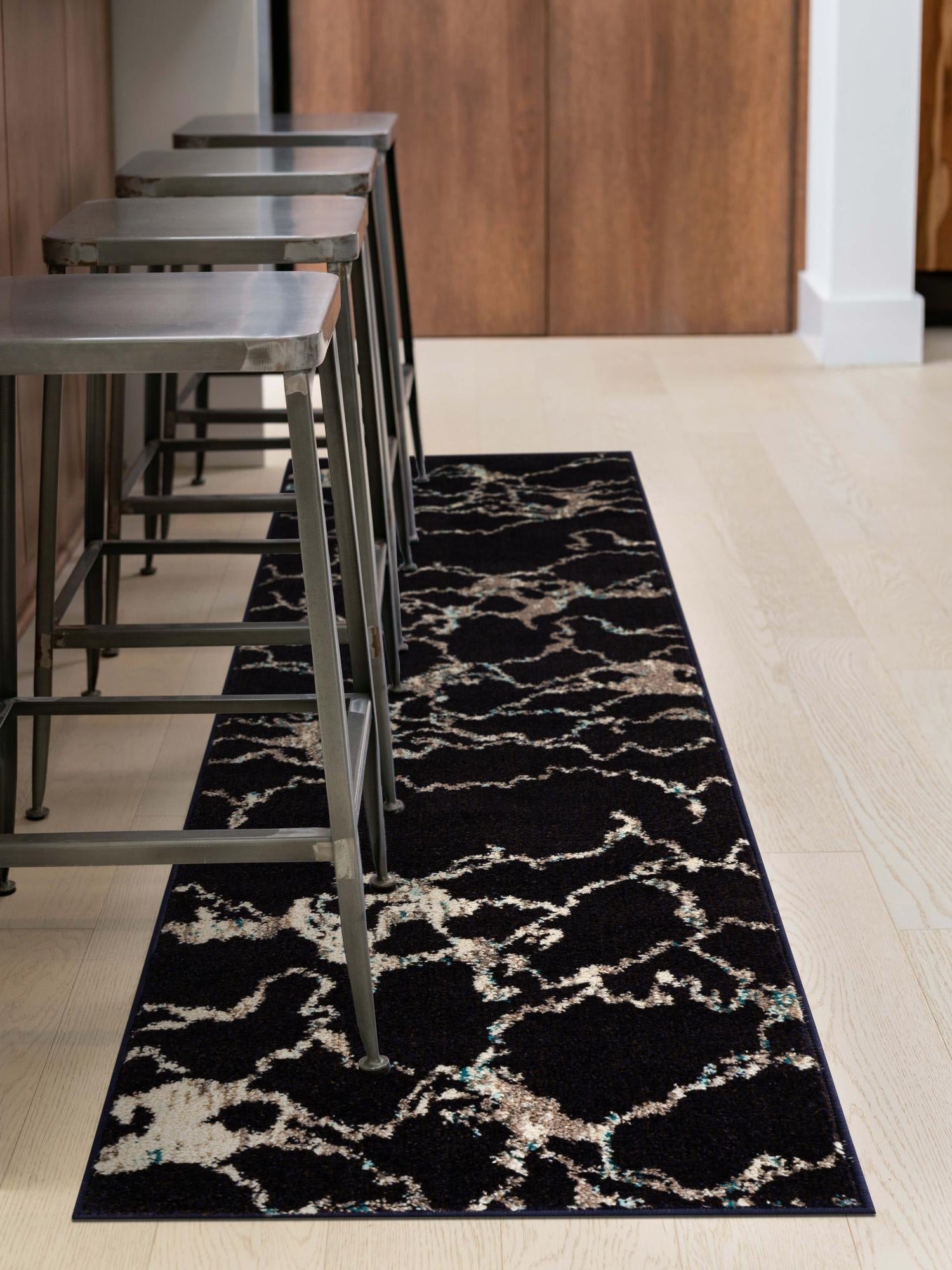 Navy Blue 2' x 8' Penrose Runner Area Rug