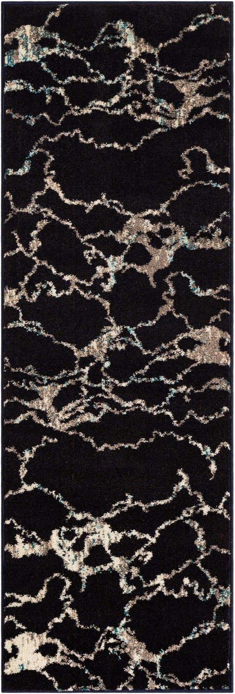 Navy Blue 2' x 6' 1 Penrose Runner Area Rug