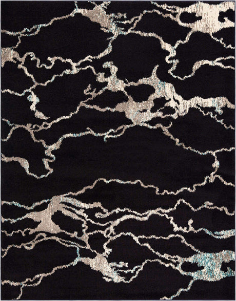 Navy Blue 7' 10 x 10' Penrose Rectangle Area Rug