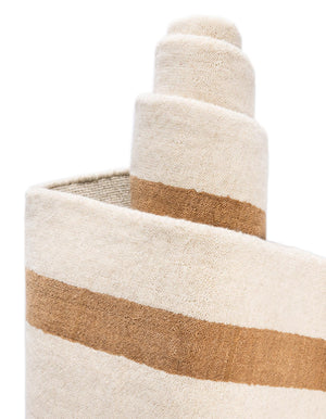 Ivory 9' x 12' Jill Zarin Border Wool Rectangle Area Rug 80% Wool & 20% Cotton Hand Made Luxury All Natural Carpet for Interior Design for Sale at Rug Engine