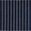 Cobalt Blue 5' 1 x 5' 1 Jill Zarin Striped Wool Square Area Rug 80% Wool & 20% Cotton Hand Made Luxury All Natural Carpet for Interior Design for Sale at Rug Engine