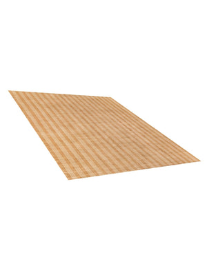 Latte Brown 10' x 10' Jill Zarin Striped Wool Square Area Rug 80% Wool & 20% Cotton Hand Made Luxury All Natural Carpet for Interior Design for Sale at Rug Engine