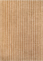 Latte Brown 10' x 14' 1 Jill Zarin Striped Wool Rectangle Area Rug 80% Wool & 20% Cotton Hand Made Luxury All Natural Carpet for Interior Design for Sale at Rug Engine