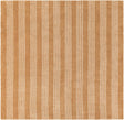 Latte Brown 5' 1 x 5' 1 Jill Zarin Striped Wool Square Area Rug 80% Wool & 20% Cotton Hand Made Luxury All Natural Carpet for Interior Design for Sale at Rug Engine