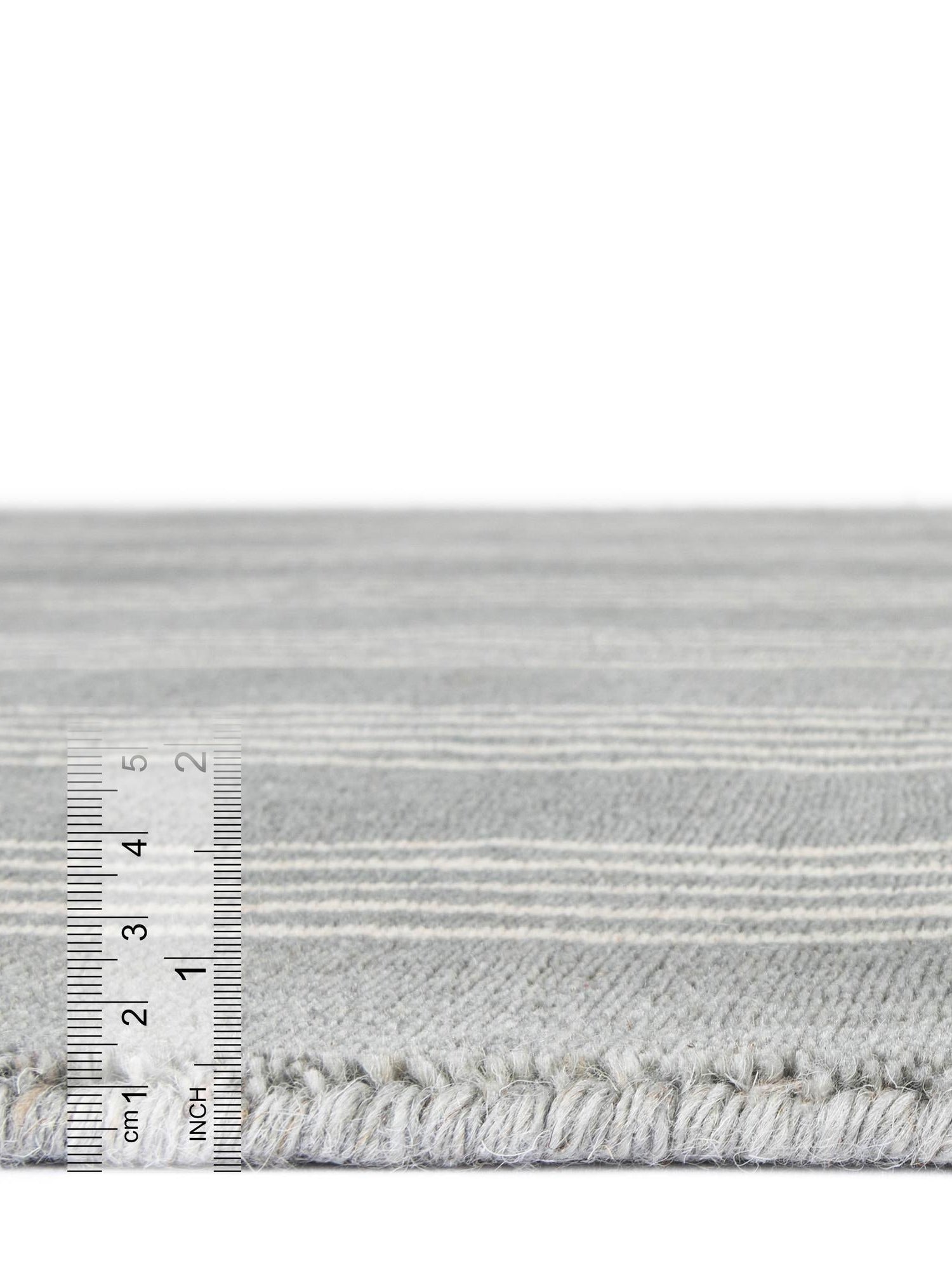 Earl Gray 7' 10 x 10' Jill Zarin Striped Wool Rectangle Area Rug 80% Wool & 20% Cotton Hand Made Luxury All Natural Carpet for Interior Design for Sale at Rug Engine