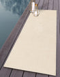 Pebble Stones 3' x 10' Jill Zarin Palm Spring Outdoor Runner Rug