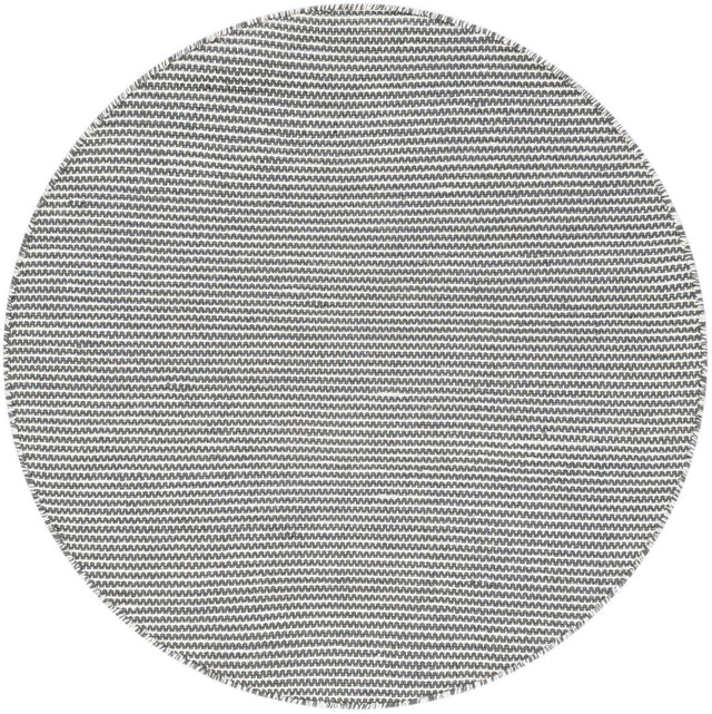 Silver Stars 3' 3 x 3' 3 Jill Zarin Palm Springs Outdoor Round Area Rug Weather Resistant for Patio, Deck, Terrace, Balcony, Porch Hand Made 100% PET Polyester Outside Carpet for Sale at Rug Engine