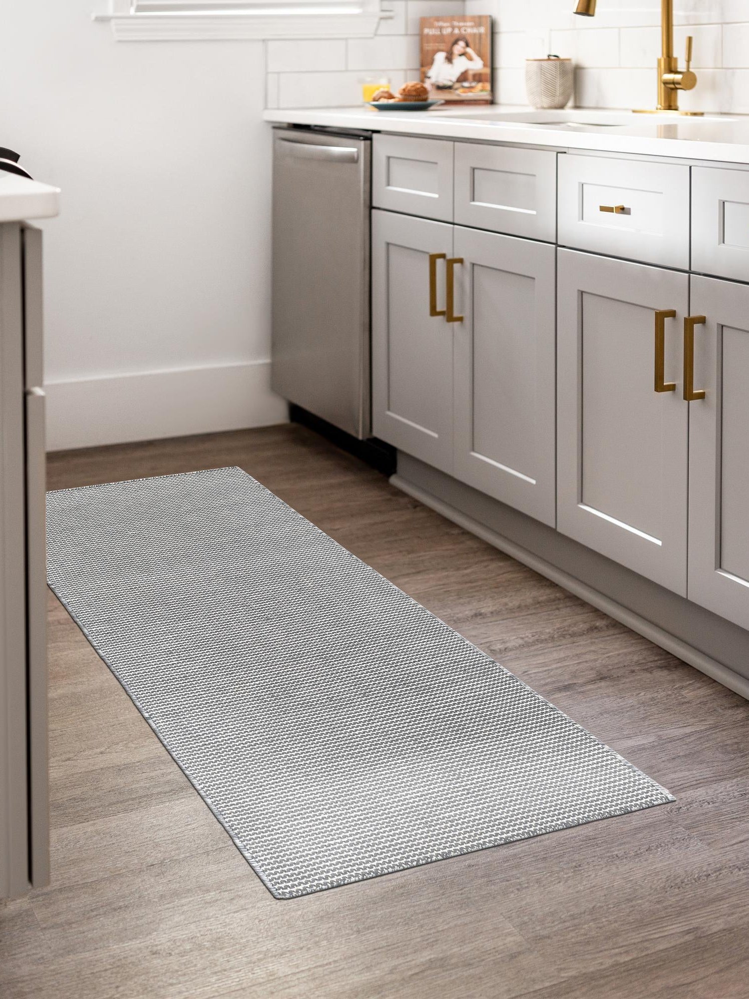 Silver Stars 2' x 6' 1 Jill Zarin Palm Springs Outdoor Runner Area Rug Weather Resistant for Patio, Deck, Terrace, Balcony, Porch Hand Made 100% PET Polyester Outside Carpet for Sale at Rug Engine