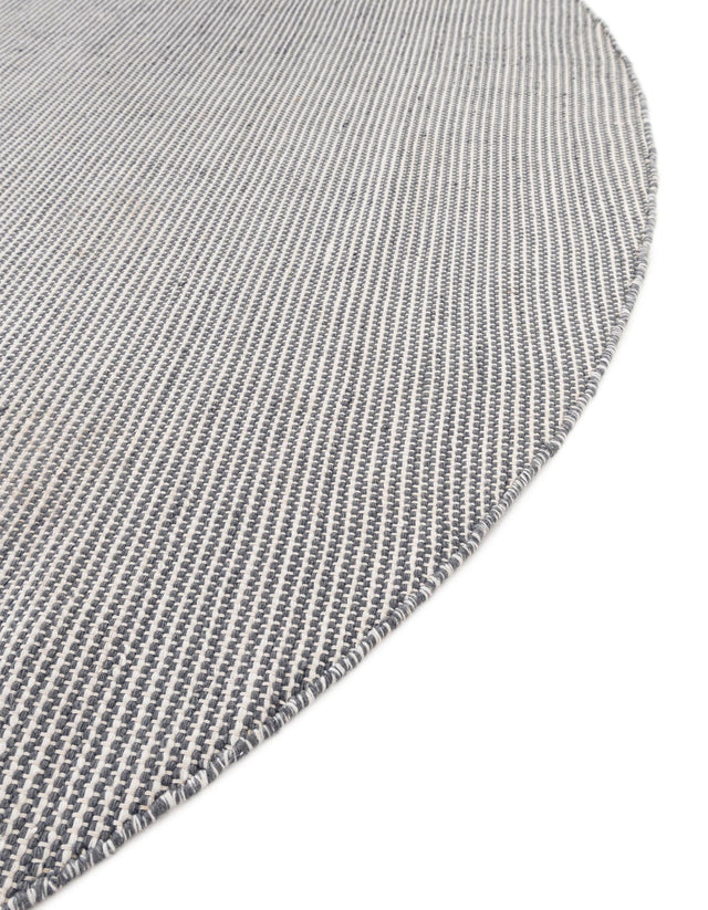 Silver Stars 10' x 10' Jill Zarin Palm Spring Outdoor Round Rug