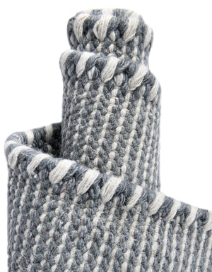 Silver Stars 7' 10 x 7' 10 Jill Zarin Palm Springs Outdoor Round Area Rug Weather Resistant for Patio, Deck, Terrace, Balcony, Porch Hand Made 100% PET Polyester Outside Carpet for Sale at Rug Engine