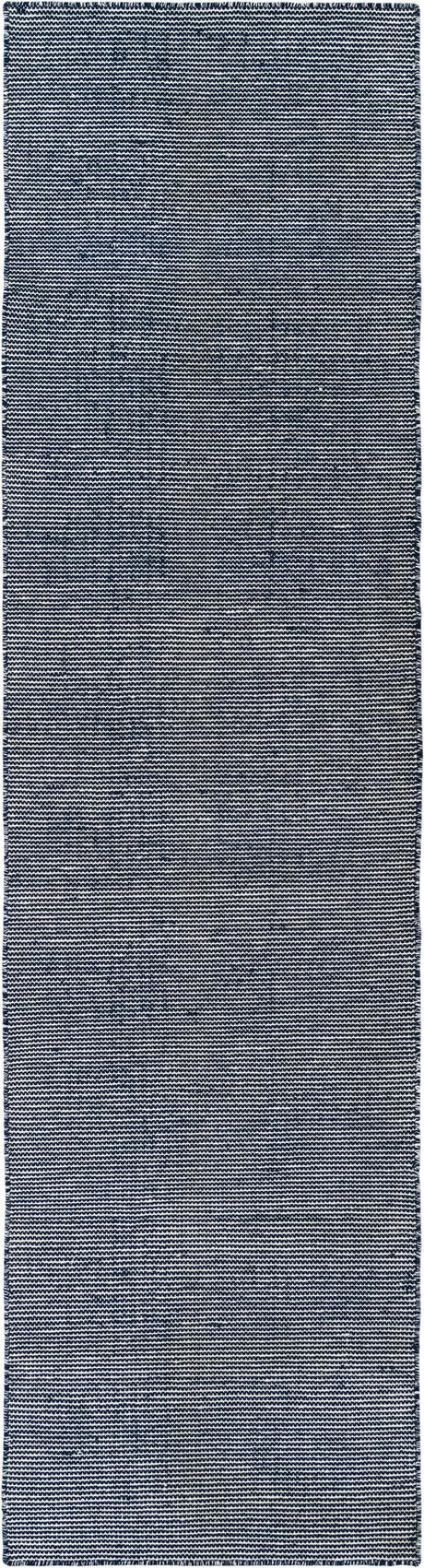 Navy Sky 3' x 10' Jill Zarin Palm Spring Outdoor Runner Rug