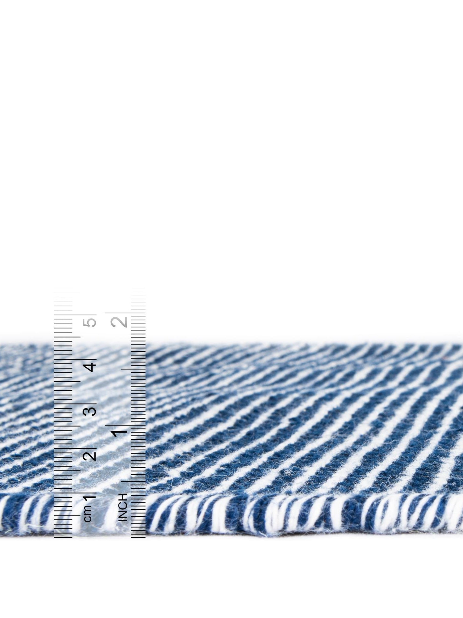 Navy Sky 2' 7 x 10' Jill Zarin Palm Springs Outdoor Runner Area Rug Weather Resistant for Patio, Deck, Terrace, Balcony, Porch Hand Made 100% PET Polyester Outside Carpet for Sale at Rug Engine