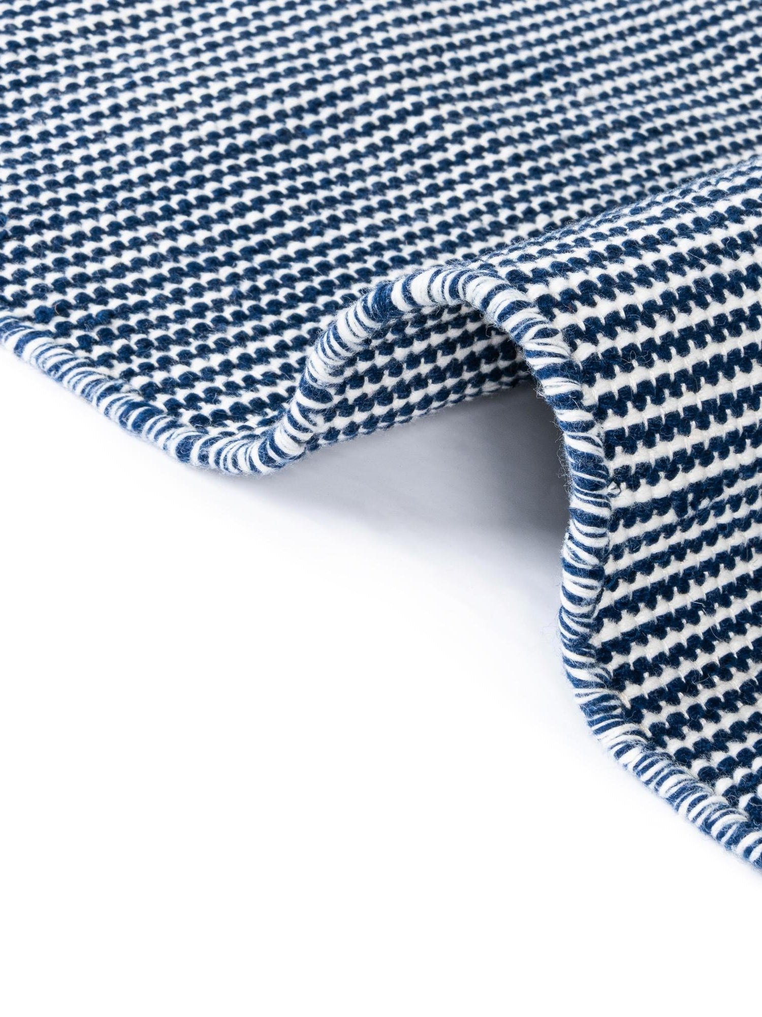 Navy Sky 2' 7 x 10' Jill Zarin Palm Springs Outdoor Runner Area Rug Weather Resistant for Patio, Deck, Terrace, Balcony, Porch Hand Made 100% PET Polyester Outside Carpet for Sale at Rug Engine