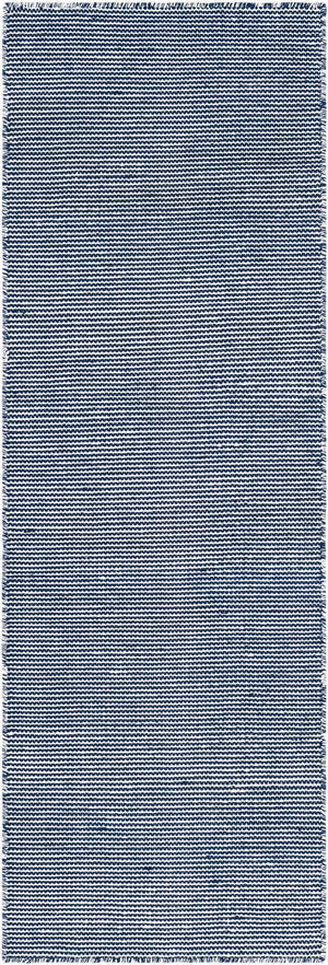 Navy Sky 2' x 6' 1 Jill Zarin Palm Springs Outdoor Runner Area Rug Weather Resistant for Patio, Deck, Terrace, Balcony, Porch Hand Made 100% PET Polyester Outside Carpet for Sale at Rug Engine
