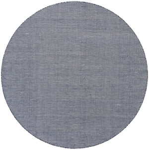 Navy Sky 8' x 8' Jill Zarin Palm Spring Outdoor Round Rug