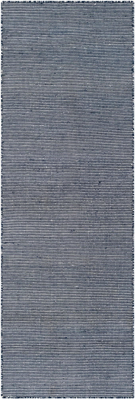 Navy Sky 3' x 8' Jill Zarin Palm Spring Outdoor Runner Rug