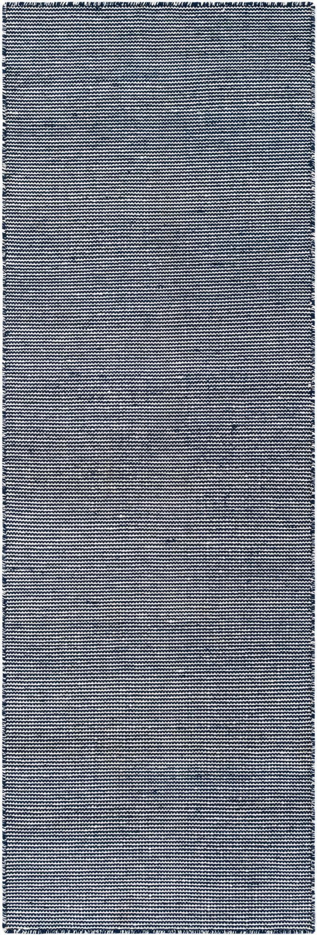 Navy Sky 3' x 8' Jill Zarin Palm Spring Outdoor Runner Rug