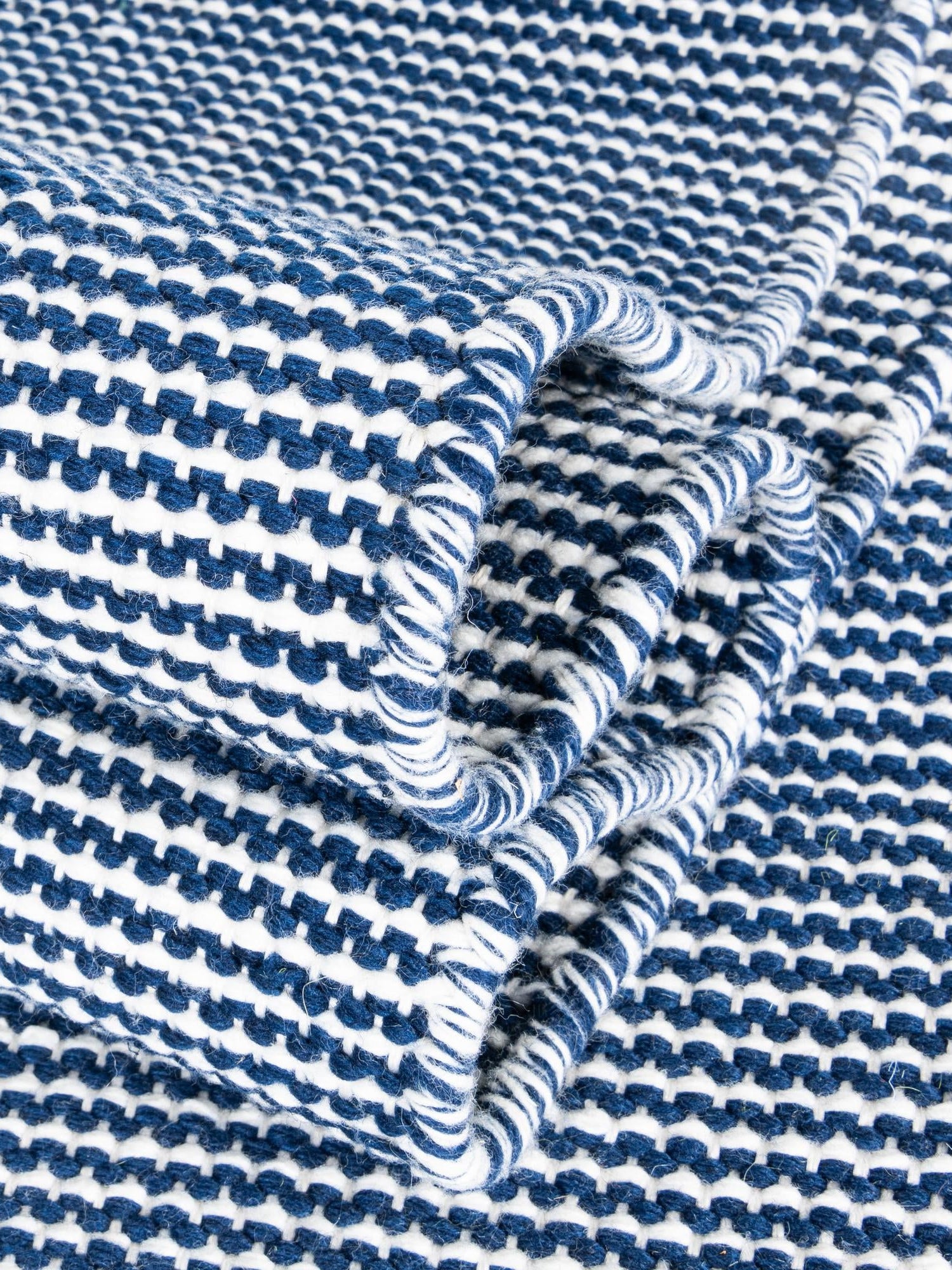 Navy Sky 7' 10 x 7' 10 Jill Zarin Palm Springs Outdoor Square Area Rug Weather Resistant for Patio, Deck, Terrace, Balcony, Porch Hand Made 100% PET Polyester Outside Carpet for Sale at Rug Engine
