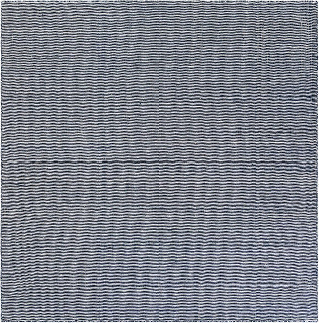 Navy Sky 8' x 8' Jill Zarin Palm Spring Outdoor Square Rug