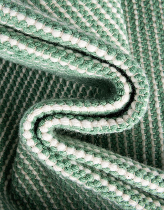 Palm Green 3' 3 x 3' 3 Jill Zarin Palm Springs Outdoor Round Area Rug Weather Resistant for Patio, Deck, Terrace, Balcony, Porch Hand Made 100% PET Polyester Outside Carpet for Sale at Rug Engine