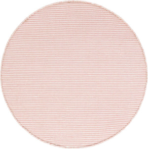 Pink Roses 3' 3 x 3' 3 Jill Zarin Palm Springs Outdoor Round Area Rug Weather Resistant for Patio, Deck, Terrace, Balcony, Porch Hand Made 100% PET Polyester Outside Carpet for Sale at Rug Engine
