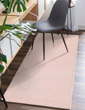 Pink Roses 3' x 10' Jill Zarin Palm Spring Outdoor Runner Rug