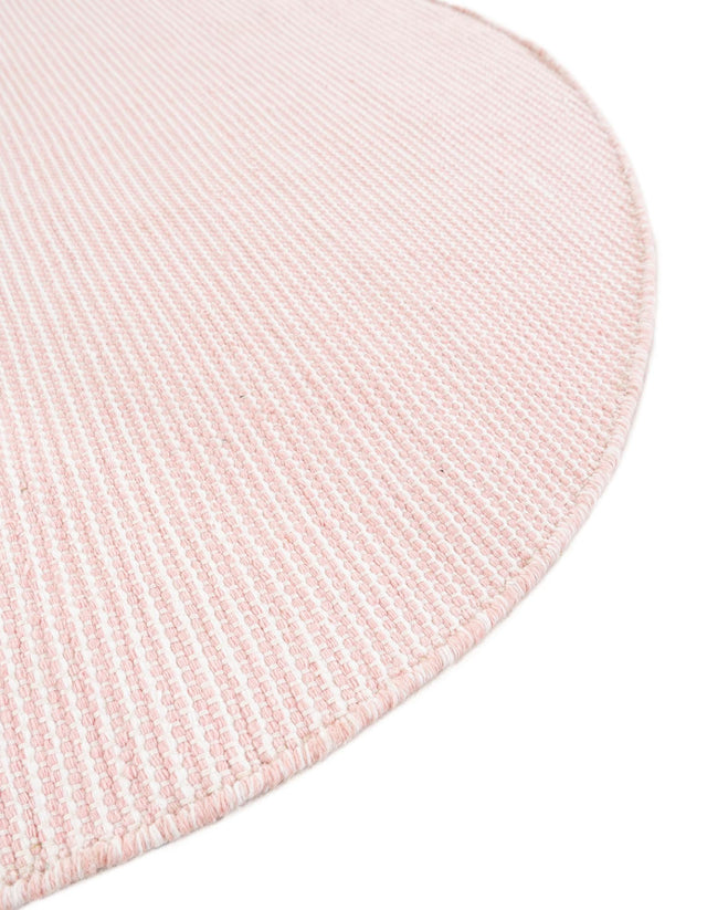 Pink Roses 10' x 10' Jill Zarin Palm Springs Outdoor Round Area Rug Weather Resistant for Patio, Deck, Terrace, Balcony, Porch Hand Made 100% PET Polyester Outside Carpet for Sale at Rug Engine
