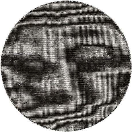 Black Sky 3' 3 x 3' 3 Jill Zarin Palm Spring Outdoor Round Rug