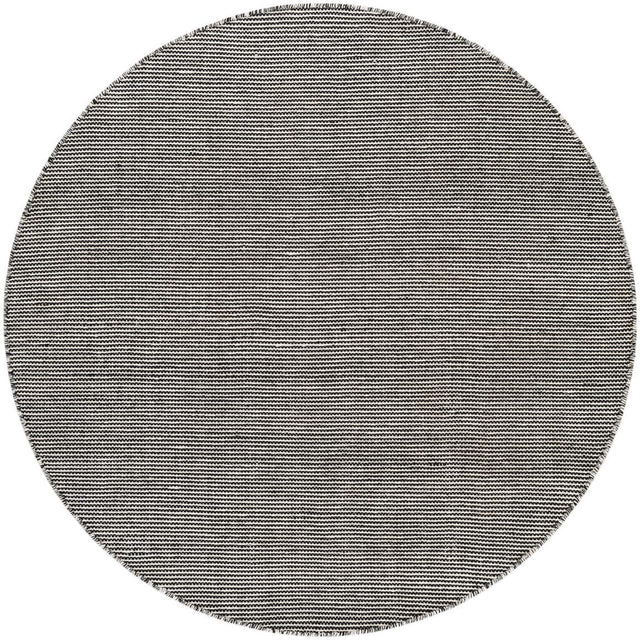 Black Sky 5' 1 x 5' 1 Jill Zarin Palm Springs Outdoor Round Area Rug Weather Resistant for Patio, Deck, Terrace, Balcony, Porch Hand Made 100% PET Polyester Outside Carpet for Sale at Rug Engine