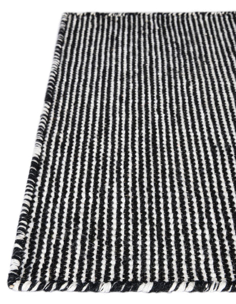 Black Sky 6' 1 x 9' Jill Zarin Palm Springs Outdoor Rectangle Area Rug Weather Resistant for Patio, Deck, Terrace, Balcony, Porch Hand Made 100% PET Polyester Outside Carpet for Sale at Rug Engine