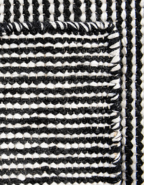 Black Sky 6' 1 x 9' Jill Zarin Palm Springs Outdoor Rectangle Area Rug Weather Resistant for Patio, Deck, Terrace, Balcony, Porch Hand Made 100% PET Polyester Outside Carpet for Sale at Rug Engine