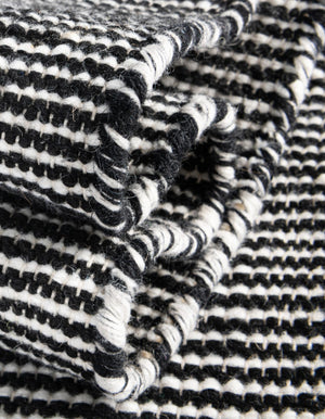 Black Sky 5' 1 x 8' Jill Zarin Palm Springs Outdoor Rectangle Area Rug Weather Resistant for Patio, Deck, Terrace, Balcony, Porch Hand Made 100% PET Polyester Outside Carpet for Sale at Rug Engine