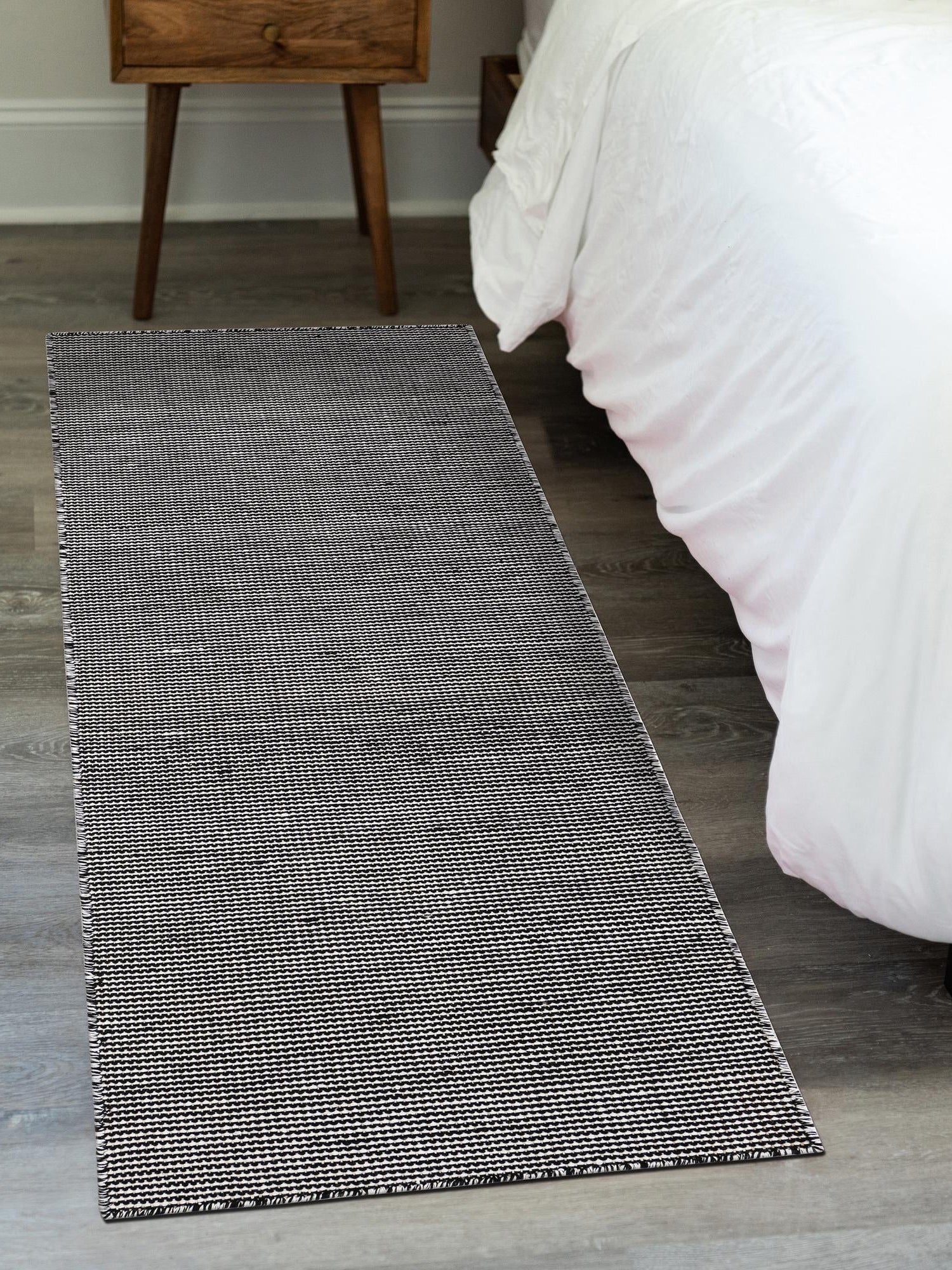 Black Sky 2' 7 x 8' Jill Zarin Palm Springs Outdoor Runner Area Rug Weather Resistant for Patio, Deck, Terrace, Balcony, Porch Hand Made 100% PET Polyester Outside Carpet for Sale at Rug Engine