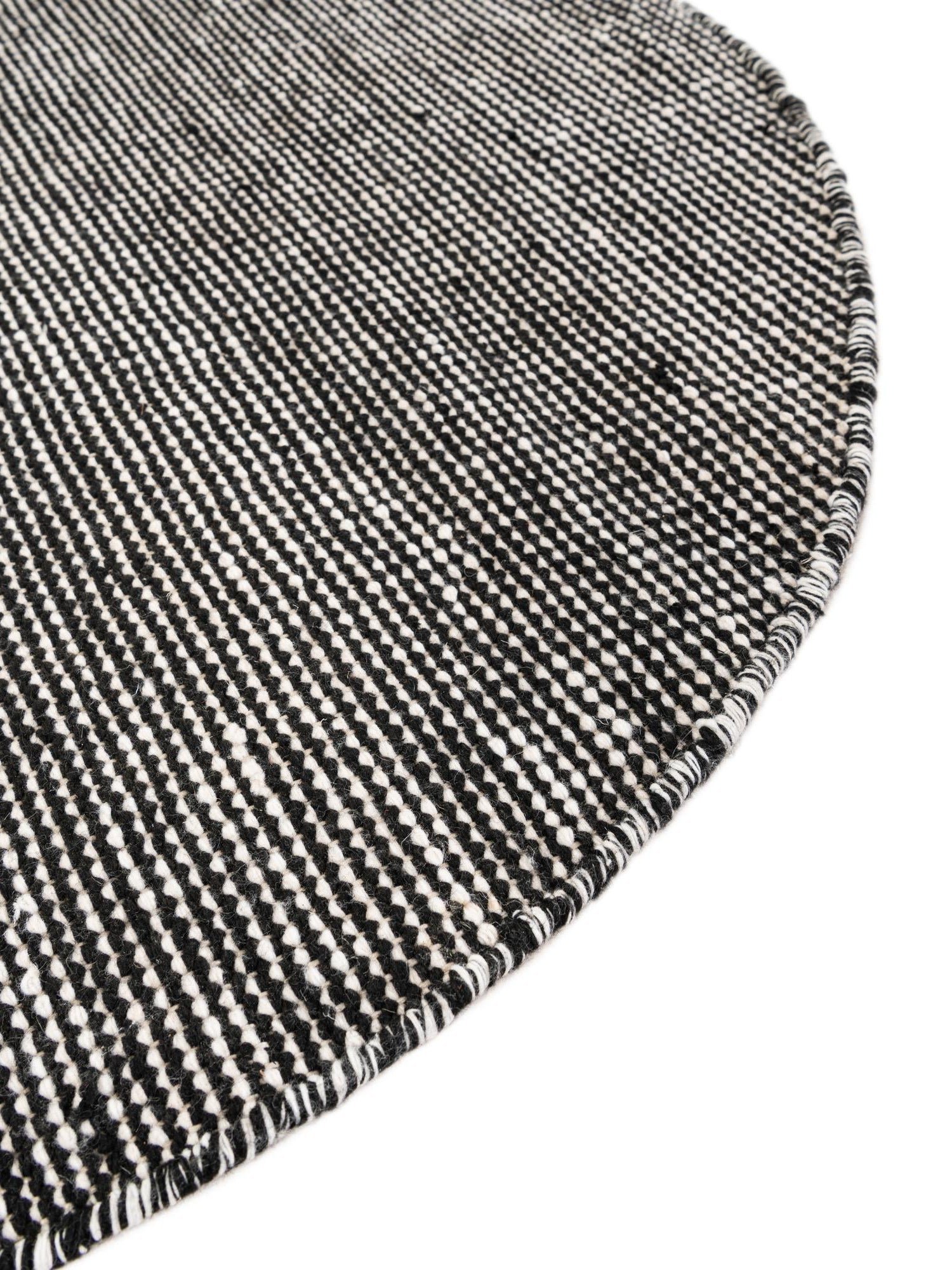 Black Sky 10' x 10' Jill Zarin Palm Springs Outdoor Round Area Rug Weather Resistant for Patio, Deck, Terrace, Balcony, Porch Hand Made 100% PET Polyester Outside Carpet for Sale at Rug Engine
