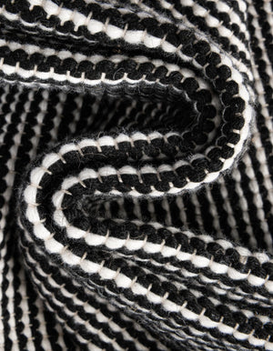 Black Sky 10' x 10' Jill Zarin Palm Springs Outdoor Square Area Rug Weather Resistant for Patio, Deck, Terrace, Balcony, Porch Hand Made 100% PET Polyester Outside Carpet for Sale at Rug Engine
