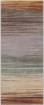 Multicolor 2' x 5' 1 Outdoor Modern Runner Rug
