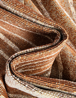 Beige Brown 2' x 5' 1 Outdoor Modern Runner Rug