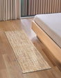 Natural 2' 7 x 10' Chunky Jute Runner Area Rug 100% All Natural Jute Sustainable Eco-Friendly Carpet Mat for Natural Interior Design Homes for Sale at Rug Engine