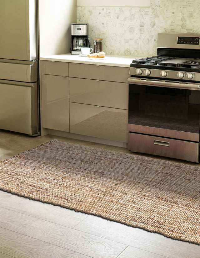 Natural 2' x 6' 1 Chunky Jute Runner Area Rug 100% All Natural Jute Sustainable Eco-Friendly Carpet Mat for Natural Interior Design Homes for Sale at Rug Engine